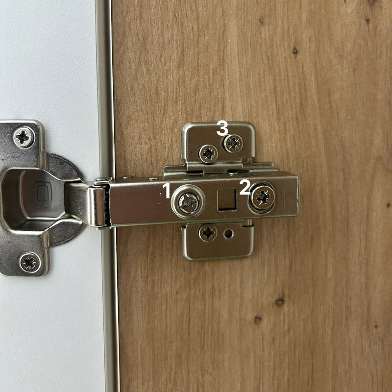 Cómo ajustar las bisagras de tu mueble
