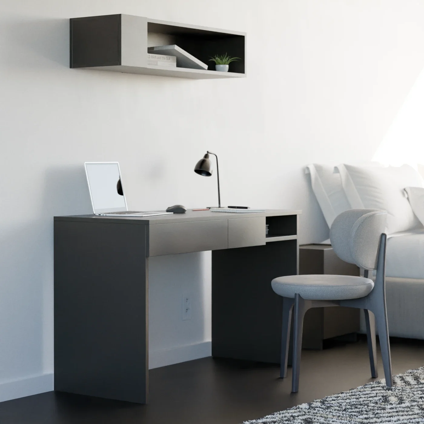 5 piezas básicas para amueblar un estudio