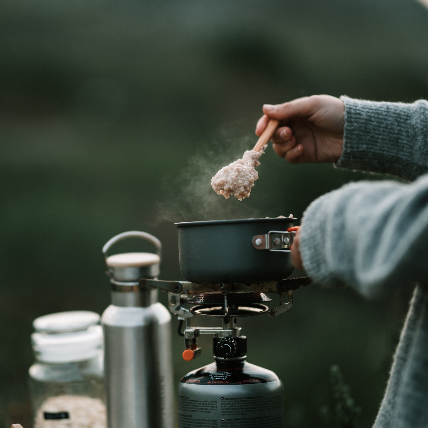 Receta de porridge de avena para tus mañanas en camper
