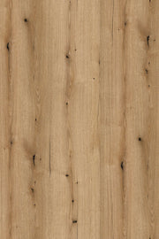 Muestra melamina color Roble con nudo