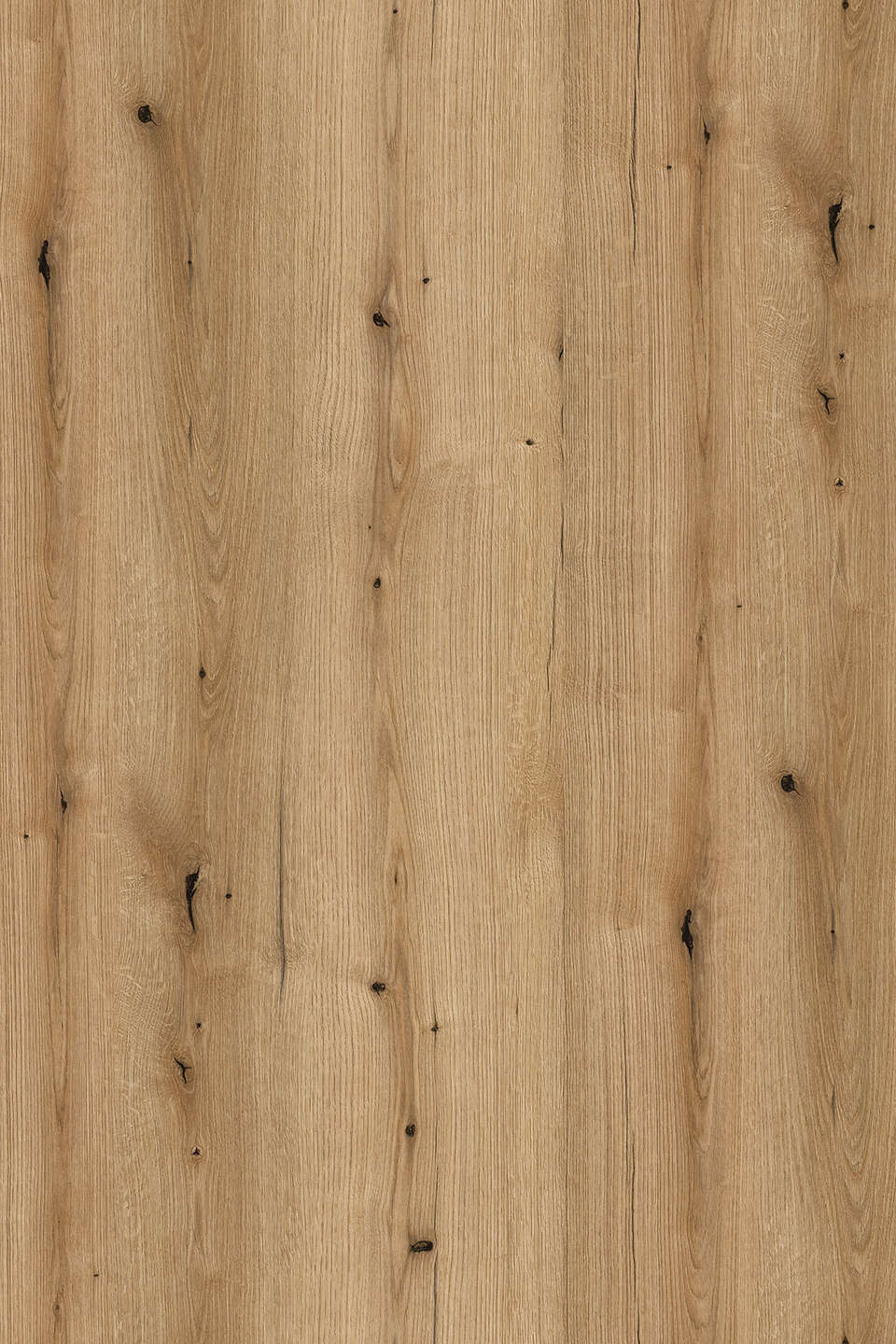Muestra melamina color Roble con nudo