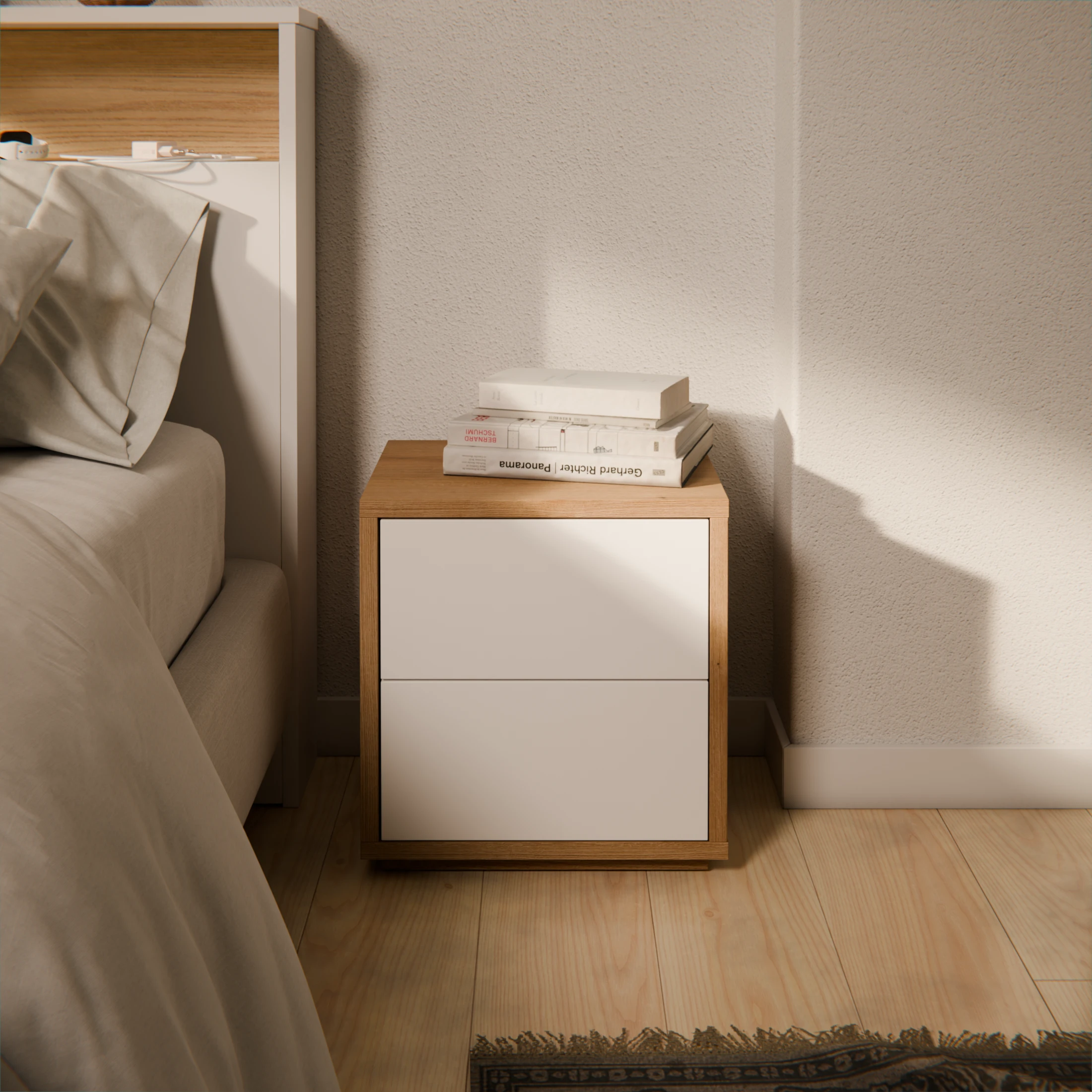 Mesita de noche Polar a medida
