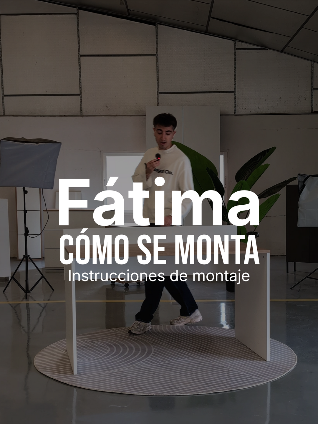 Vídeo montaje del escritorio Fátima