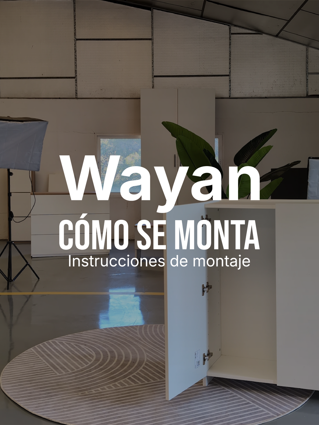 Cómo montar el aparador Wayan