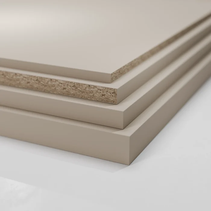 Tablero a medida melamina textil